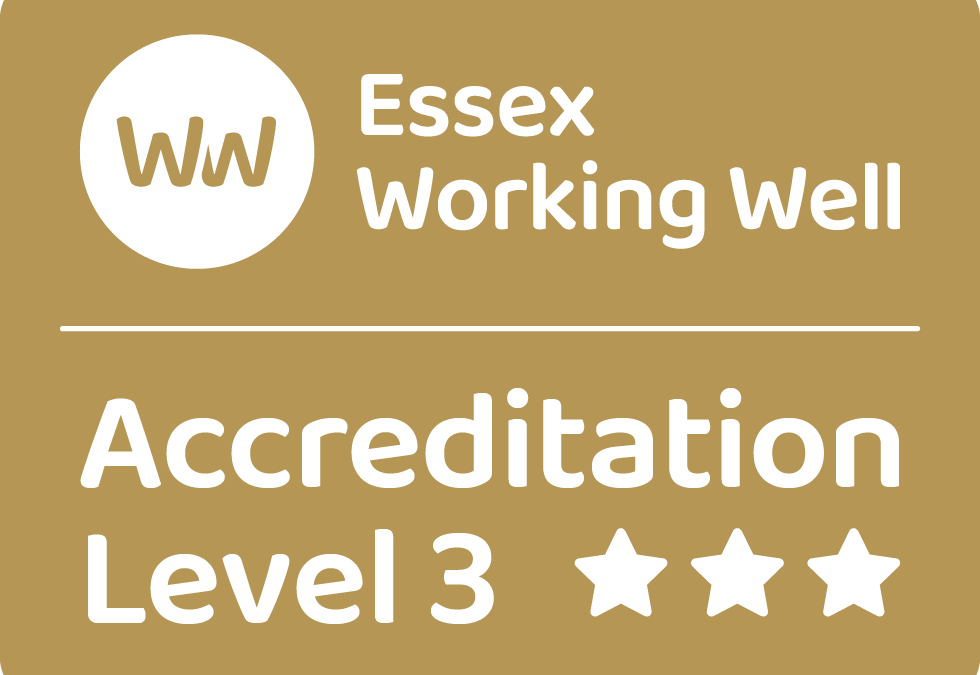 Wellbeing accreditation logo