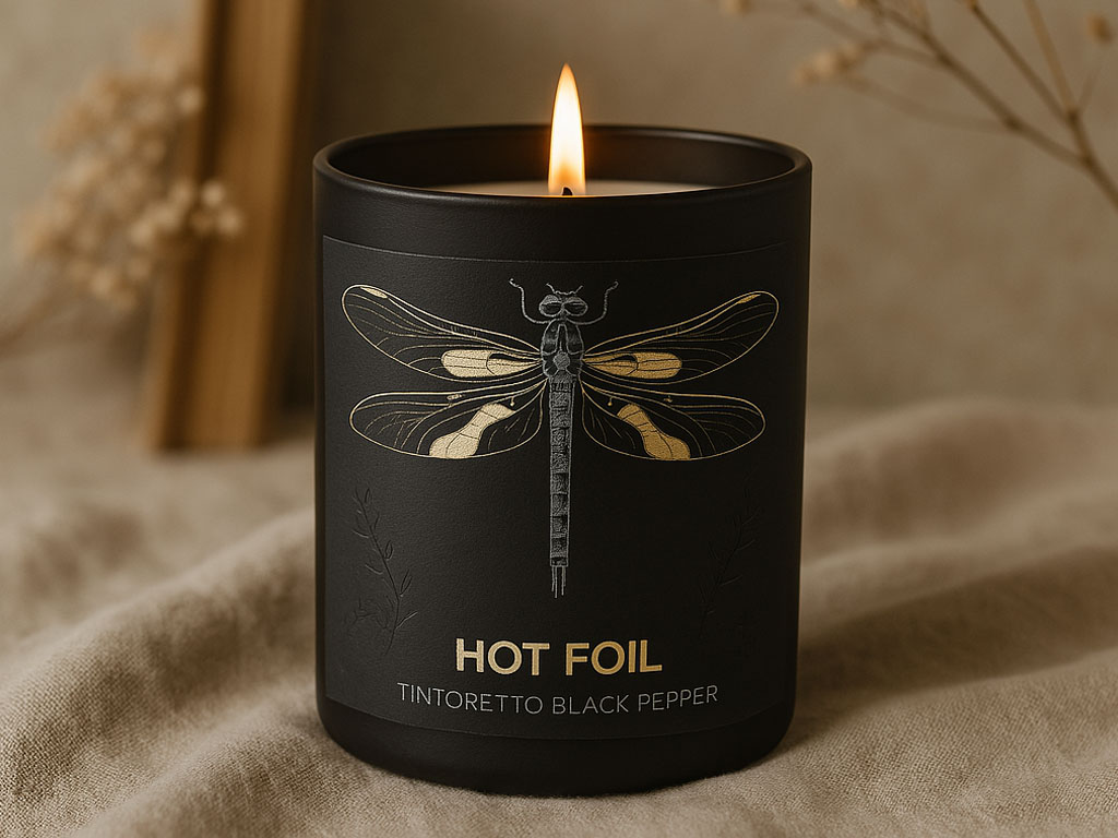 Candle label 