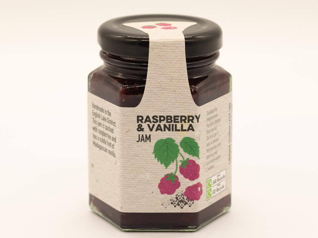 Jam jar label