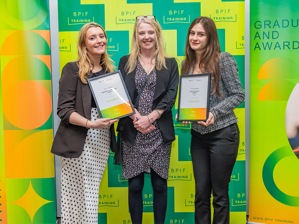 BPIF Training Award winners 2025