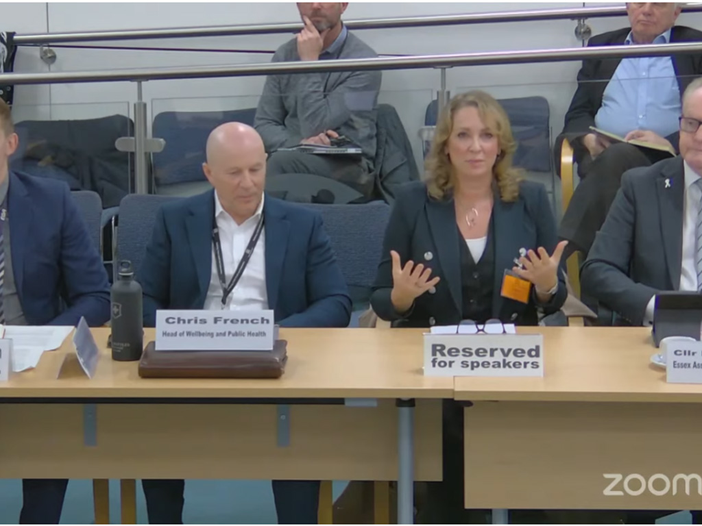 Kirsty Dailly presents Workplace wellbeing at Bakers to Essex Health and Wellbeing Board