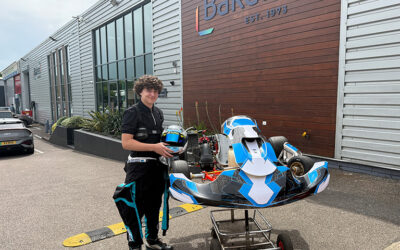 Bakers Sponsors Young Karting Talent Roman Curtis