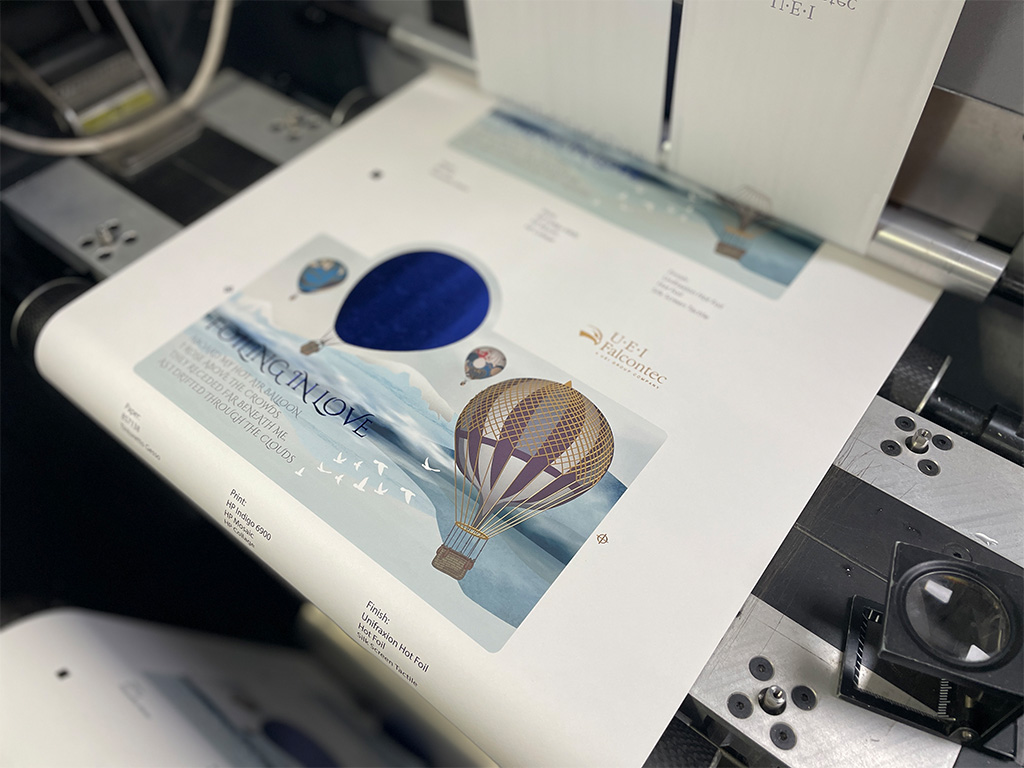 Label sample Foiling in Love Label sample pack