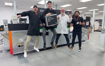 UK First: The Durst Tau G3 Peak Is Now Up and Running at Baker Labels